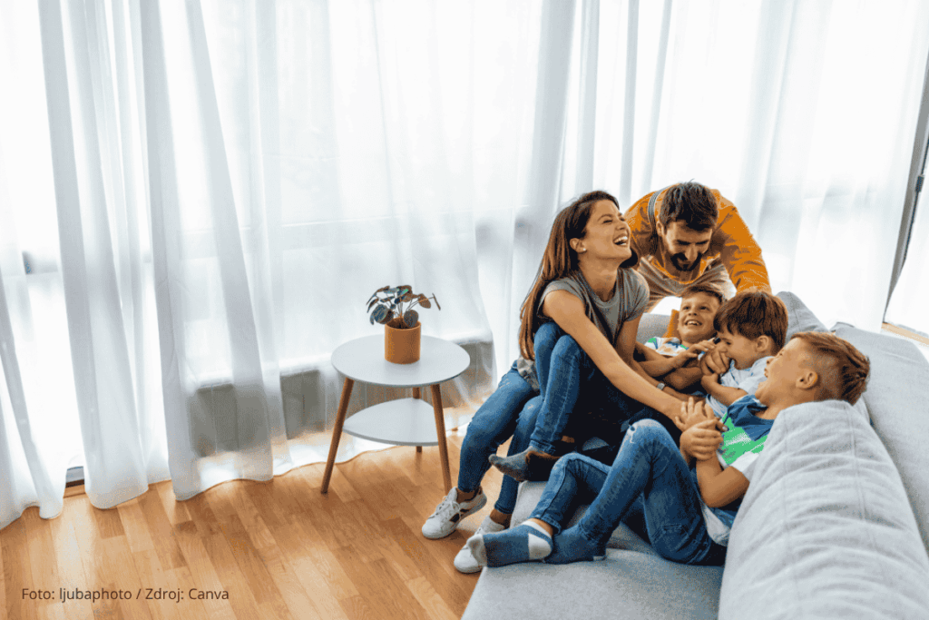 prohlidka-bytu-kladno rodina v novem bydleni